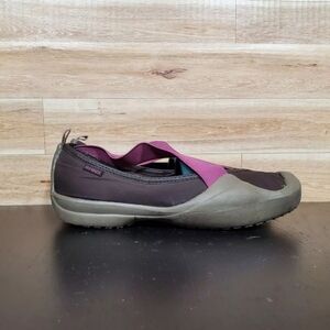 Crocs Molly Mary Jane Brown Shoes Women's Size 9